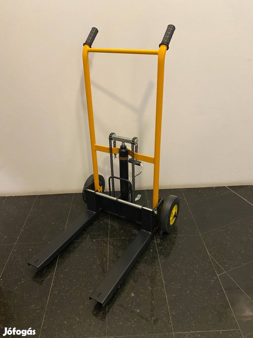 Kézi Raklapemelő Kocsi 200 kg teherbírással!