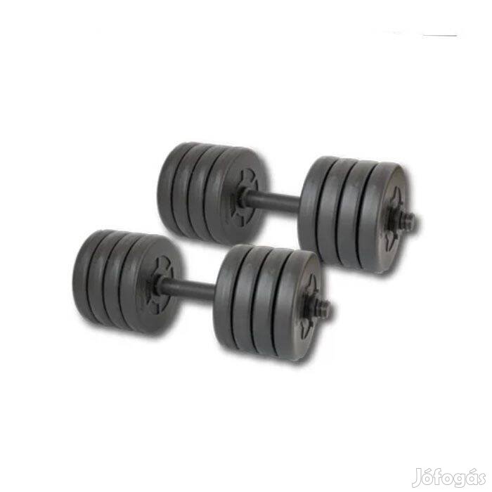 Kézi Súlyzó 2 x 11,kg (1,25 kg súlytárcsákból)