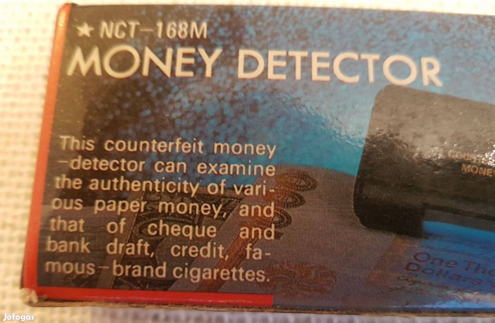 Kézi bankjegyvizsgáló detektor eladó