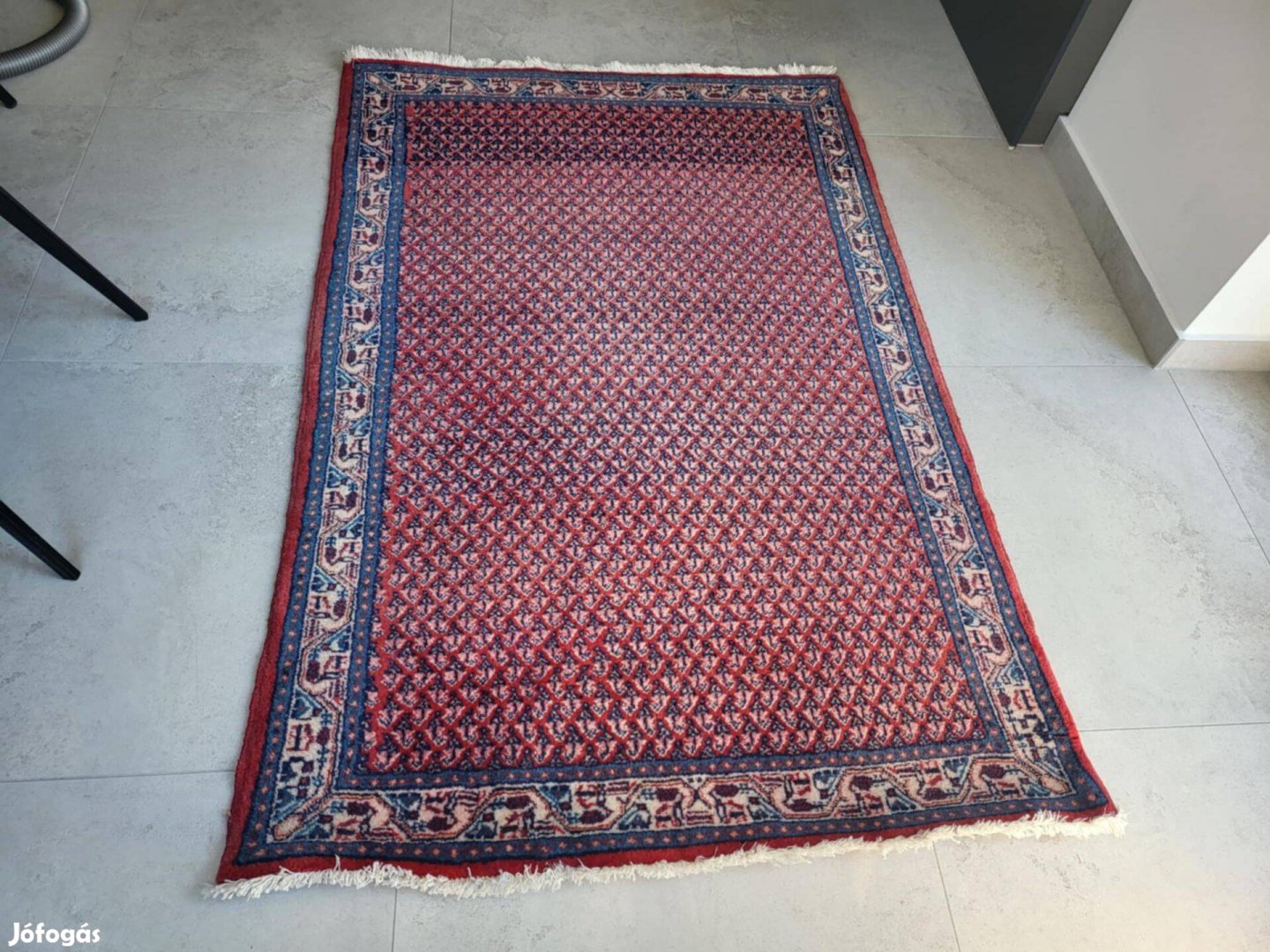 Kézi csomózású 100x153 gyapjú perzsa szőnyeg Vfz02