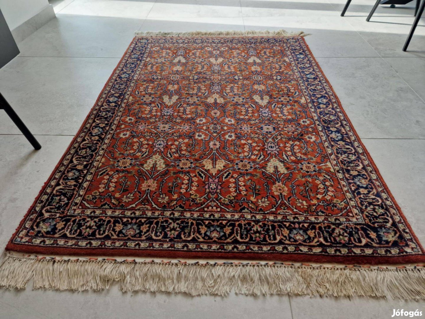 Kézi csomózású 90x140 gyapjú perzsa szőnyeg Vmzk01