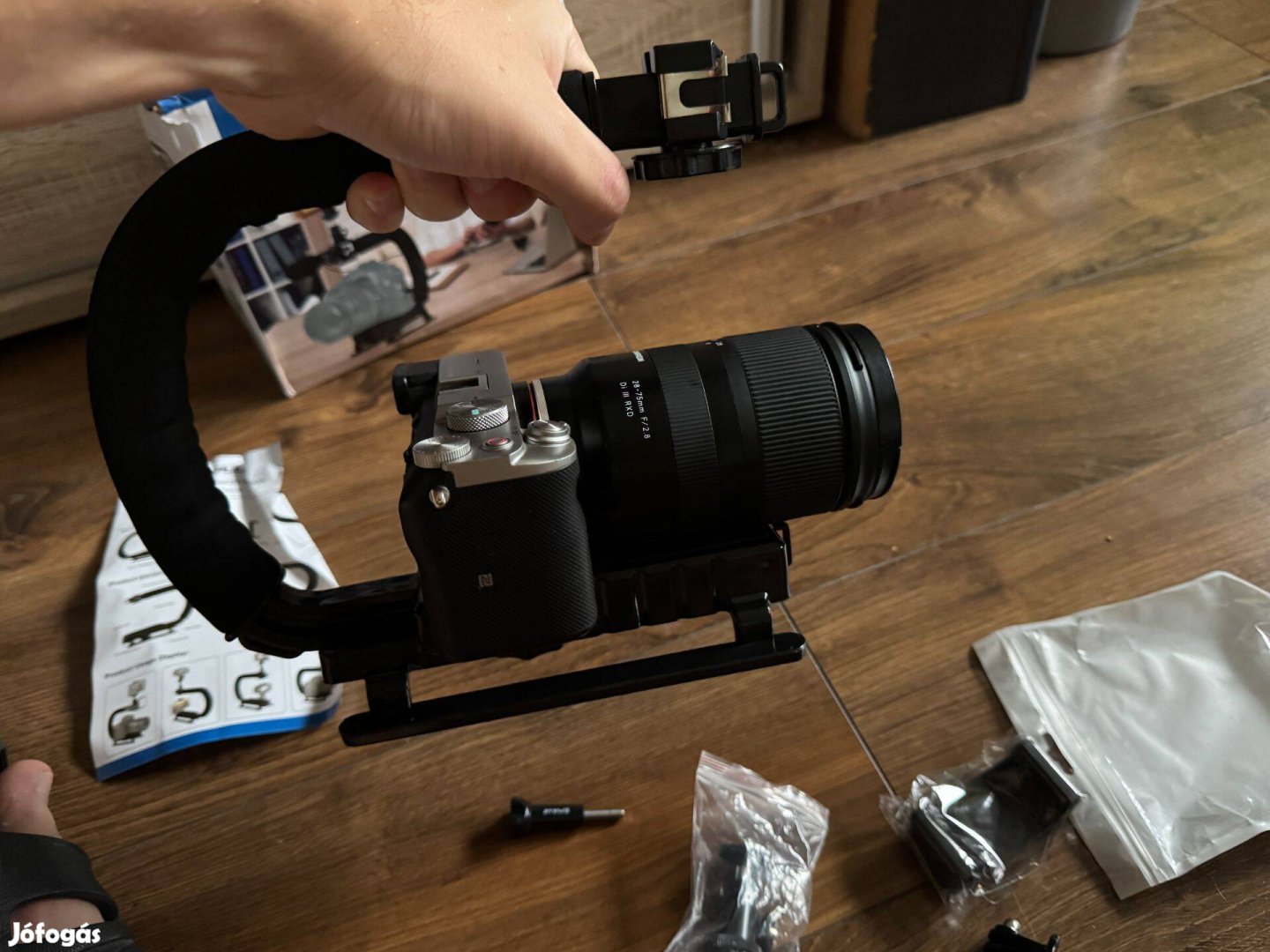 Kézi dv konzol kamera stabilizátor gimbal