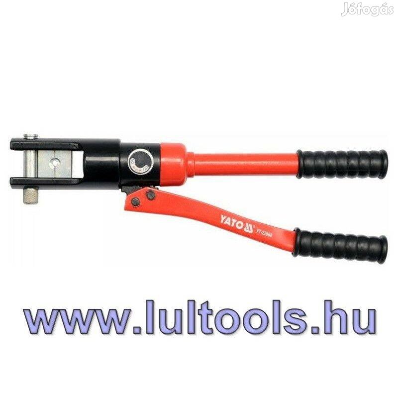 Kézi hidraulikus prés készlet 8 részes 10-120 mm2 Yato