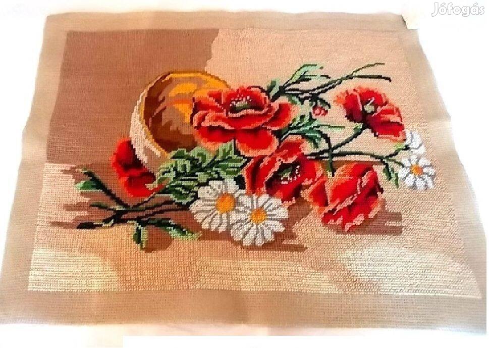 Kézi hímzésű ,nagyon szép állapotú, gobelin falikép