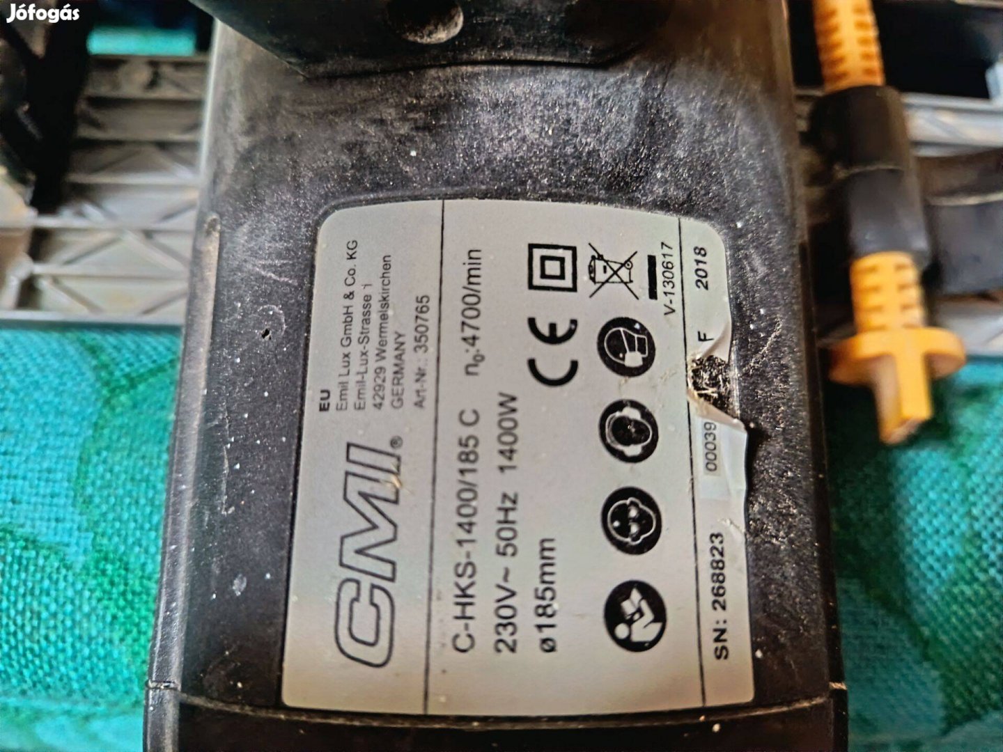 Kézi körfűrész 185mm