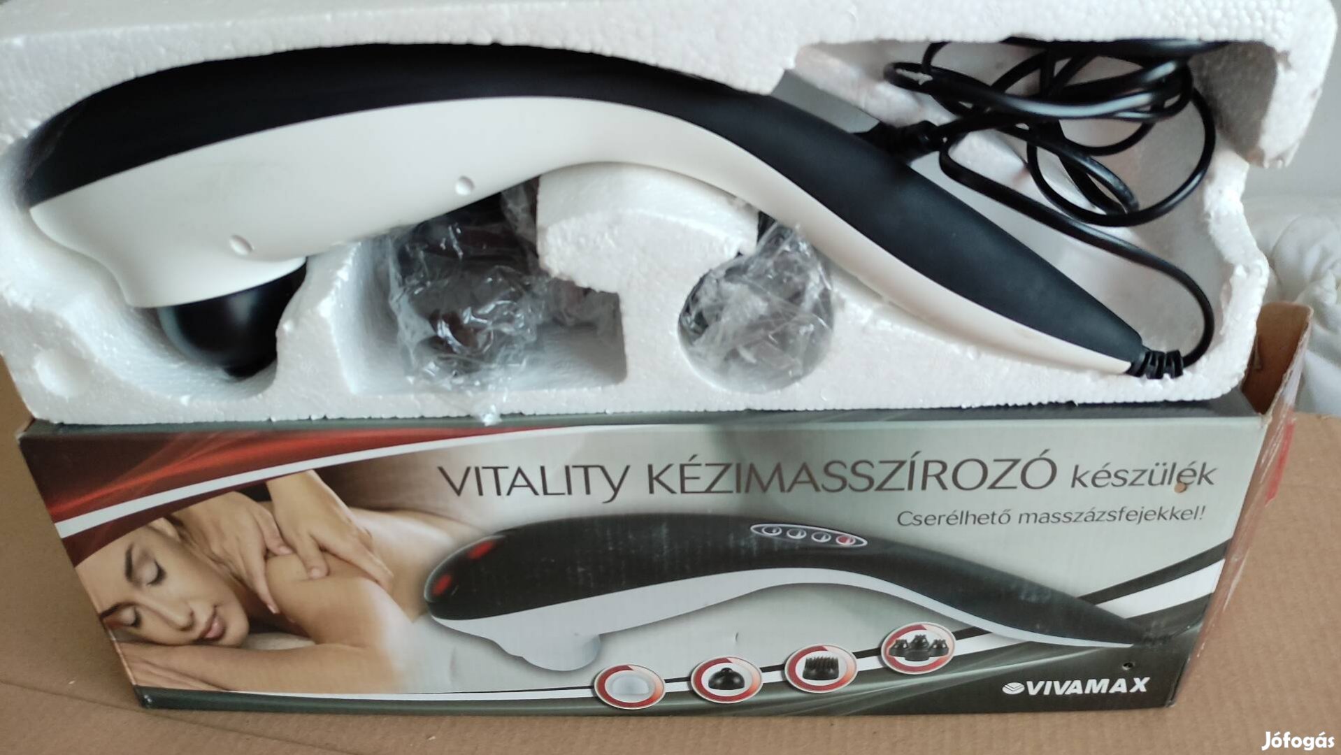 Kézi masszírozó (vitality)