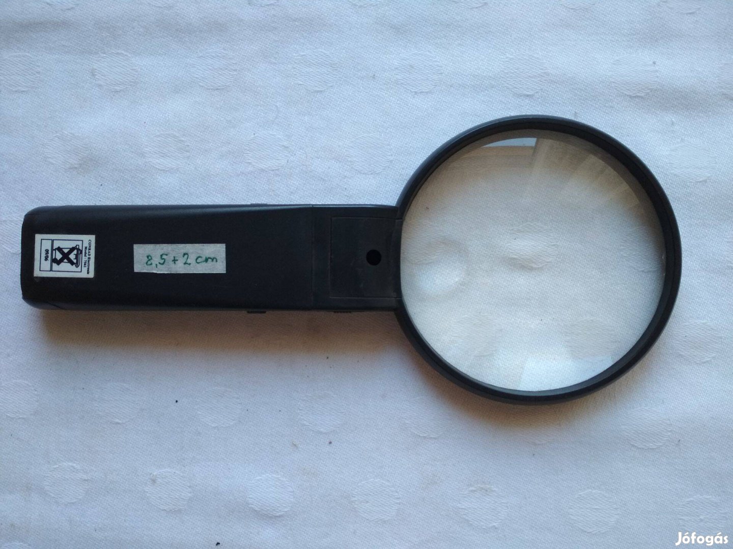 Kézi nagyító , 3-szoros nagyítás + 1 kisebb lencse