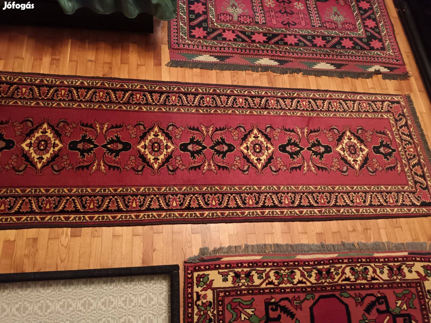 Kézi perzsa szőnyeg, futószőnyeg