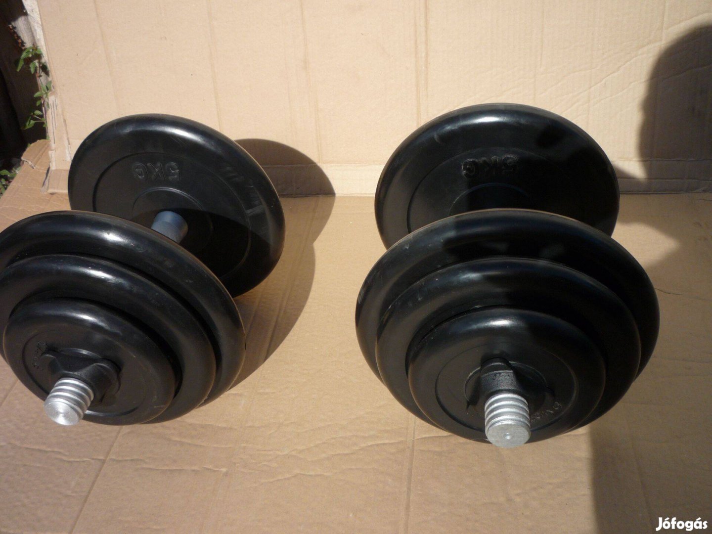 Kézi súlyzók 2 x 20 kg -os eladó