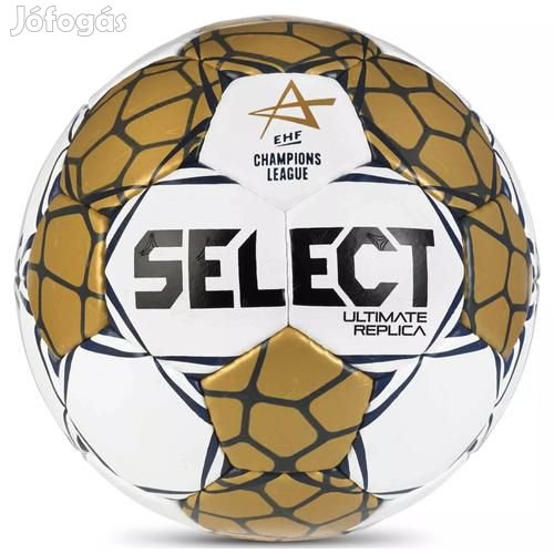 Kézilabda Select Ultimate EHF Bajnokok Ligája Replica V24 white/gold