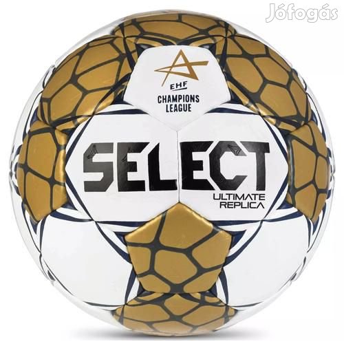 Kézilabda Select Ultimate EHF Bajnokok Ligája Replica V24 white/gold