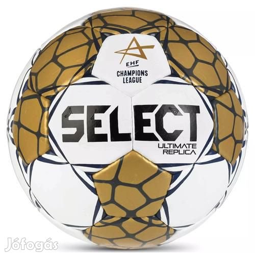 Kézilabda Select Ultimate EHF Bajnokok Ligája Replica V24 white/gold