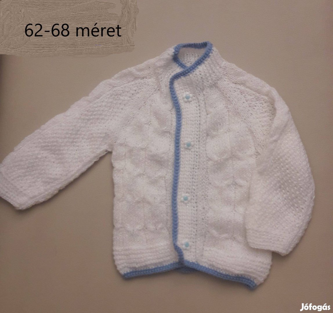 Kézműves babakardigánok