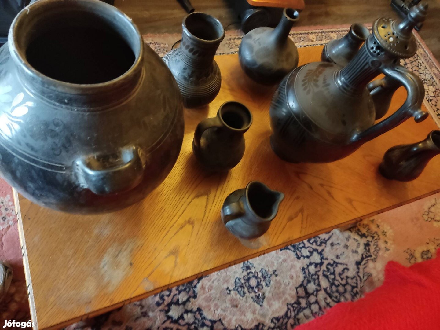 Kézműves kerámia készlet eladó