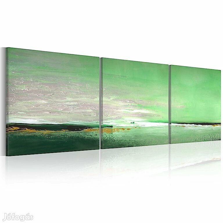 Kézzel festett kép - Tenger-zöld partján