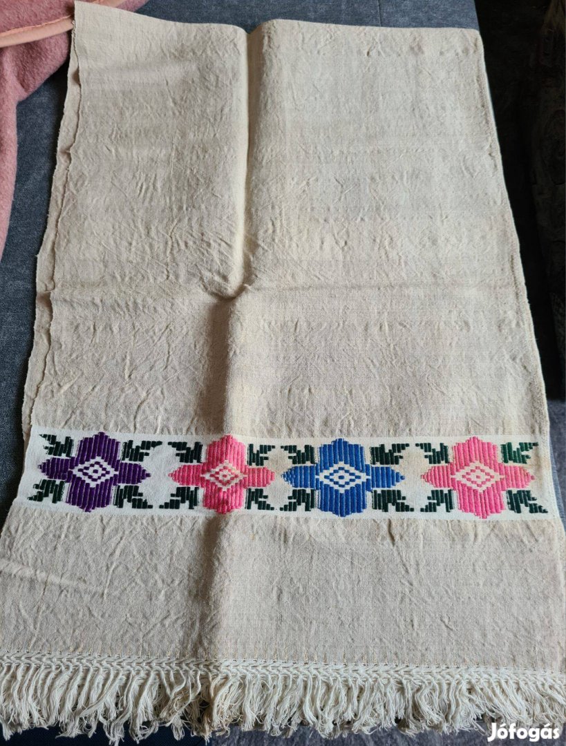 Kézzel készített házi szőttes terítő 130x190 cm méretben