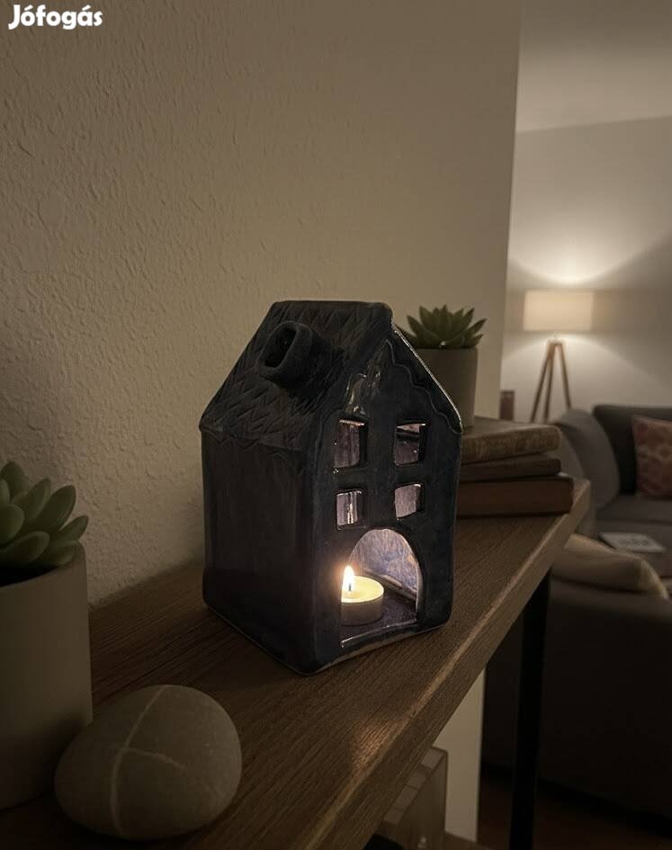 Kézzel készült mécsestartó