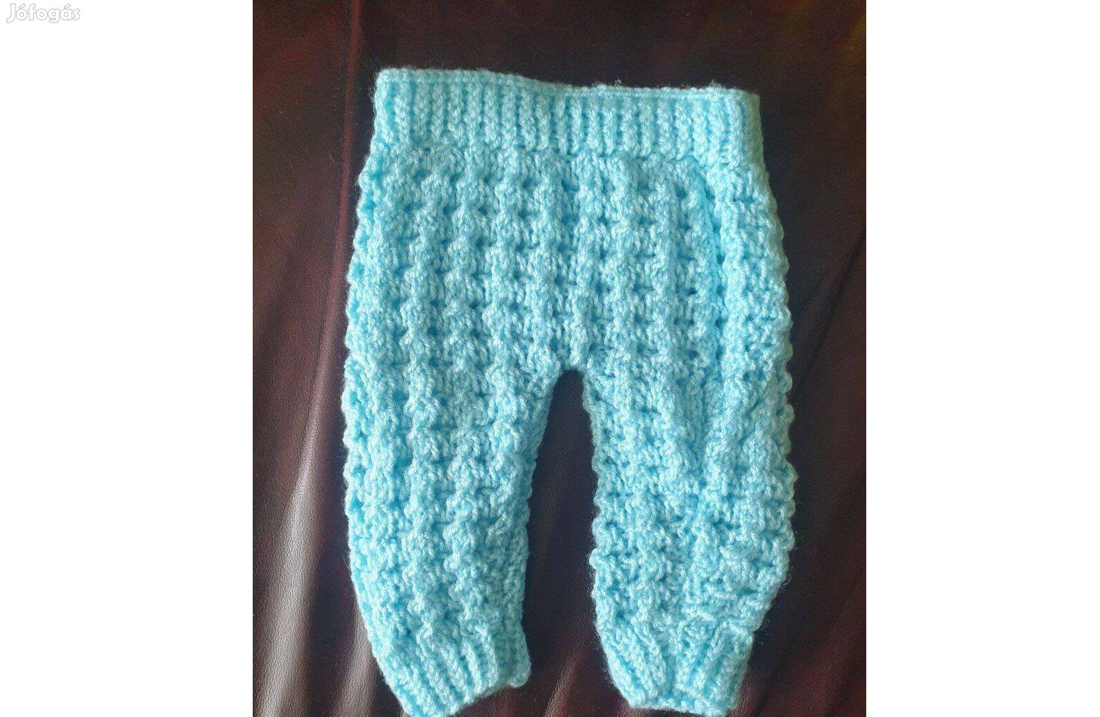 Kézzel kötött bébi nadrág eladó