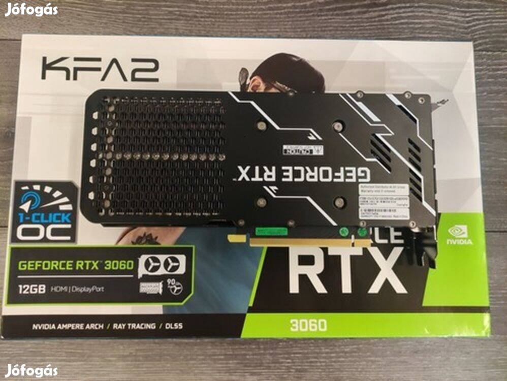 Kfa2 rtx 3060 garancia újszerü 12gb