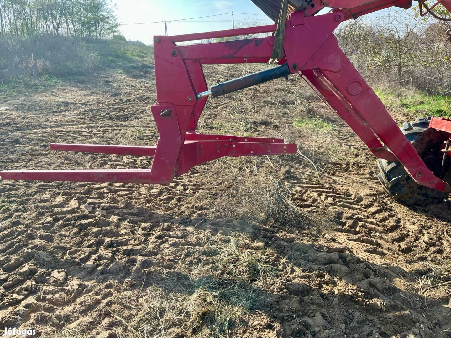 Khr 80 homlokrakodó mtz-re szerelhető traktor