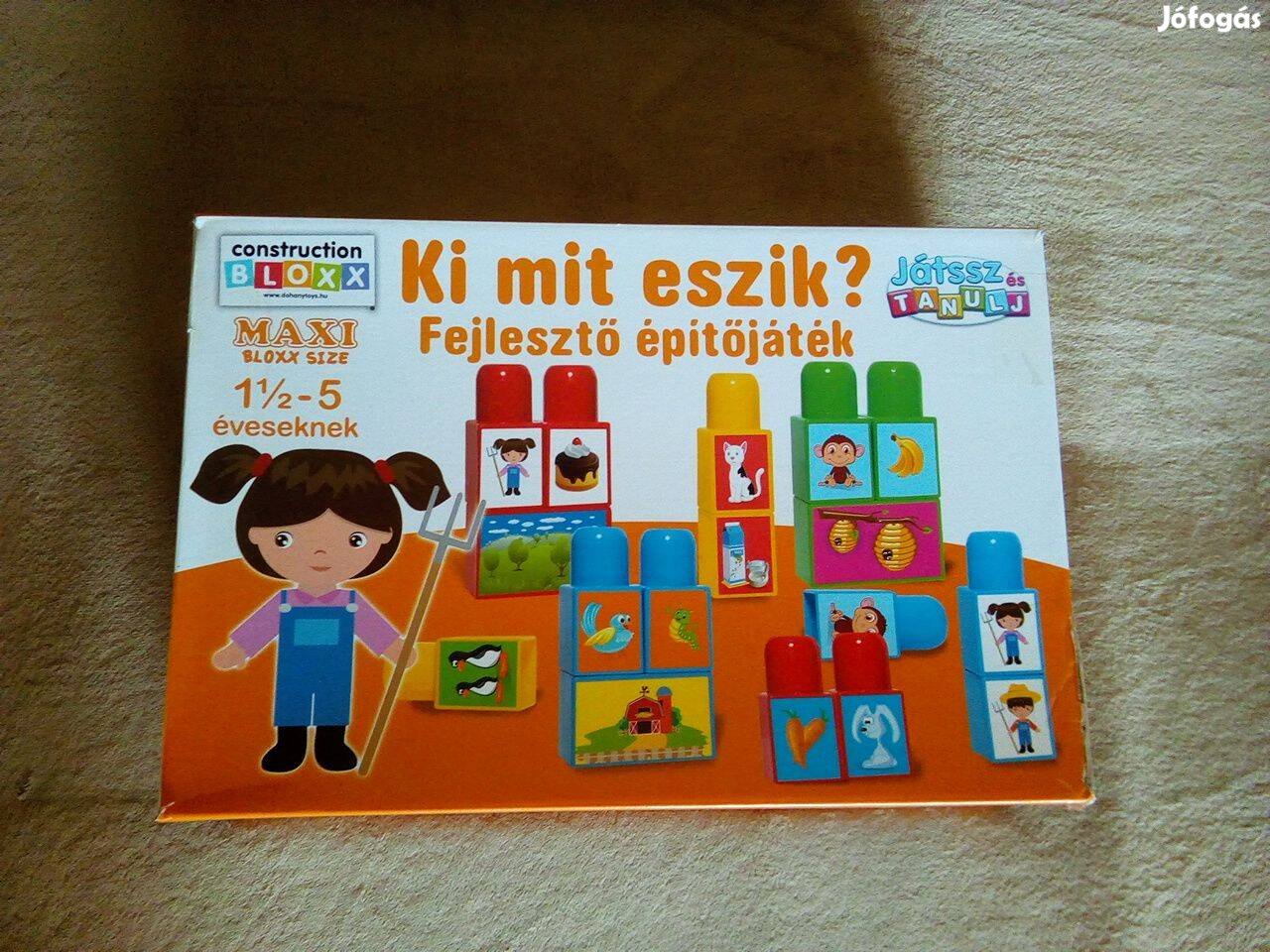 Ki mit eszik? Fejlesztő építőjáték