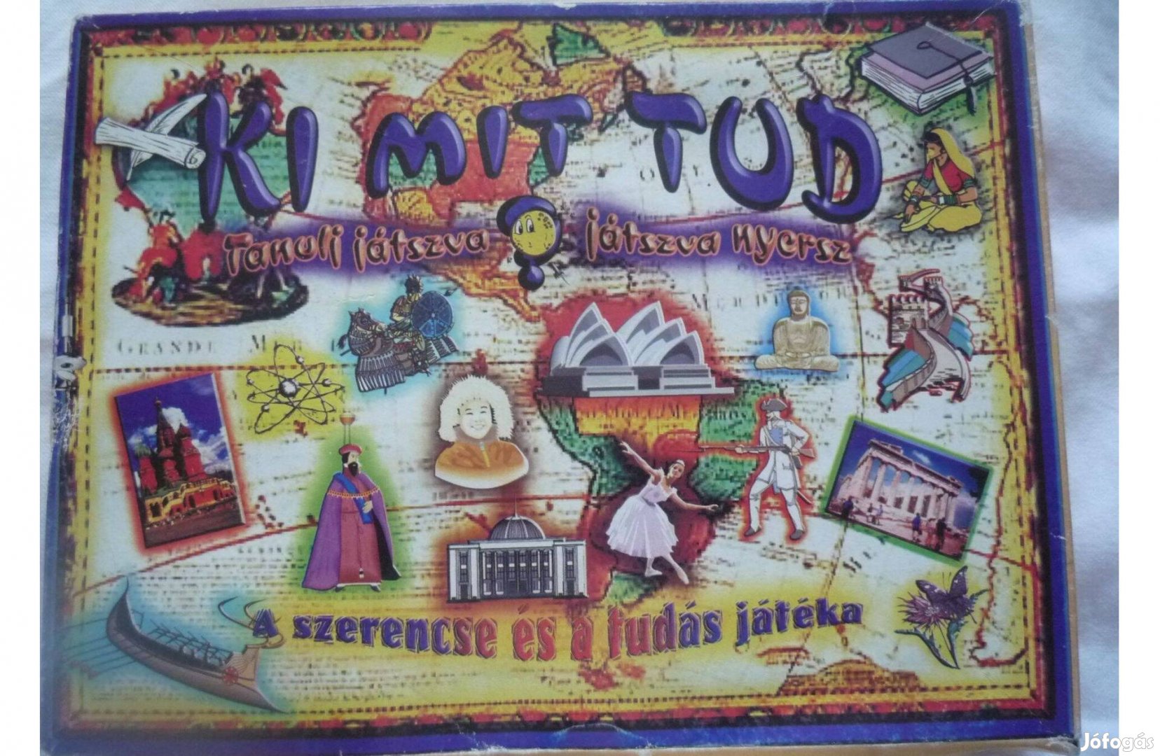 Ki mit tud A szerencse és a tudás játéka társasjáték