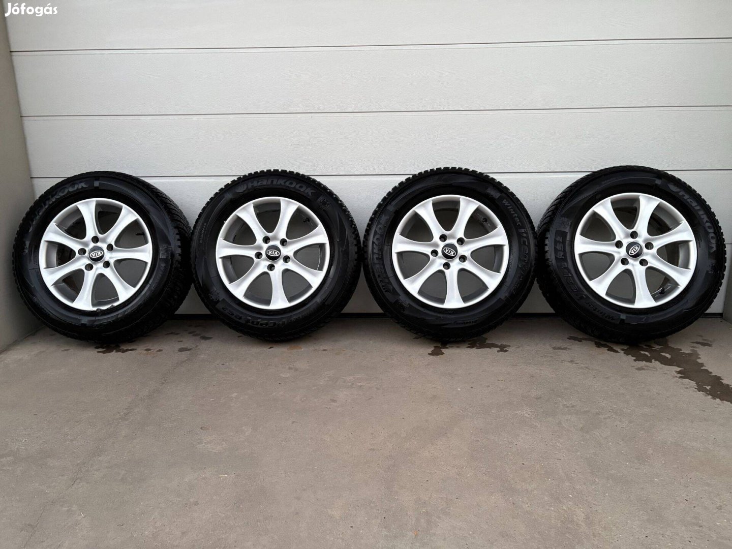 Kia 5x114.3 16" alufelnik téli gumikkal olcsón