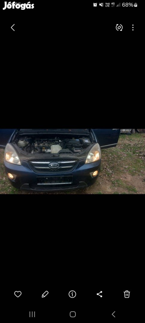Kia Carens 140 Le-s 2.0 CRDI motor eladó