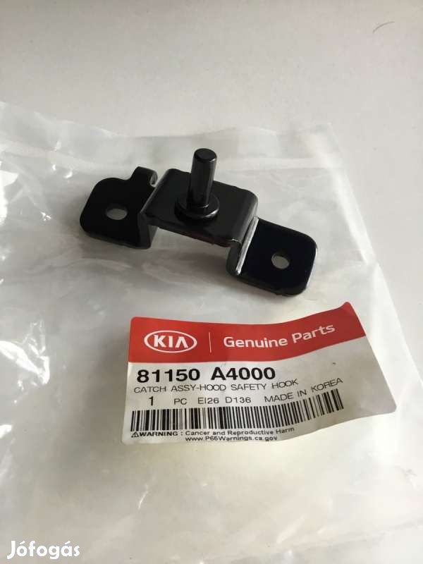 Kia Carens RP zár fogadó motorháztető 81150A4000