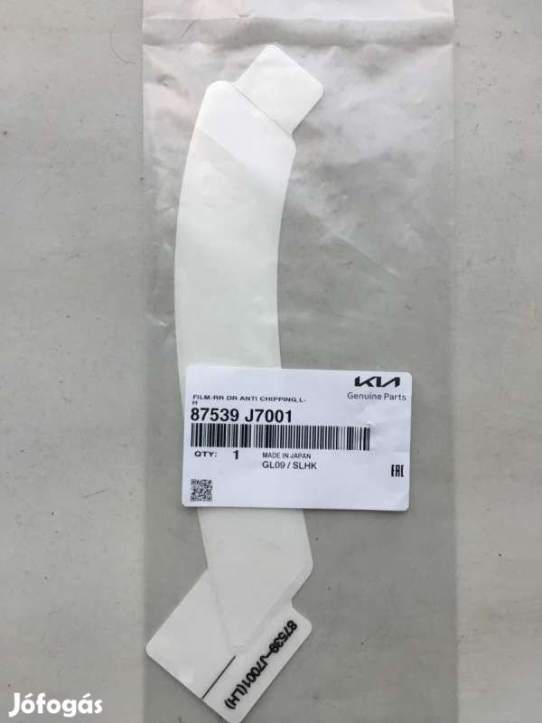 Kia Ceed CD fólia kőfelverődés ellen ajtó hátsó bal 87539J7001