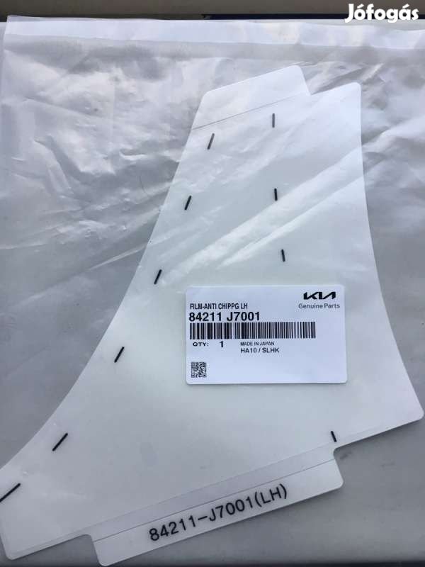 Kia Ceed CD fólia kőfelverődés ellen sárvédő hátsó bal 84211J7001