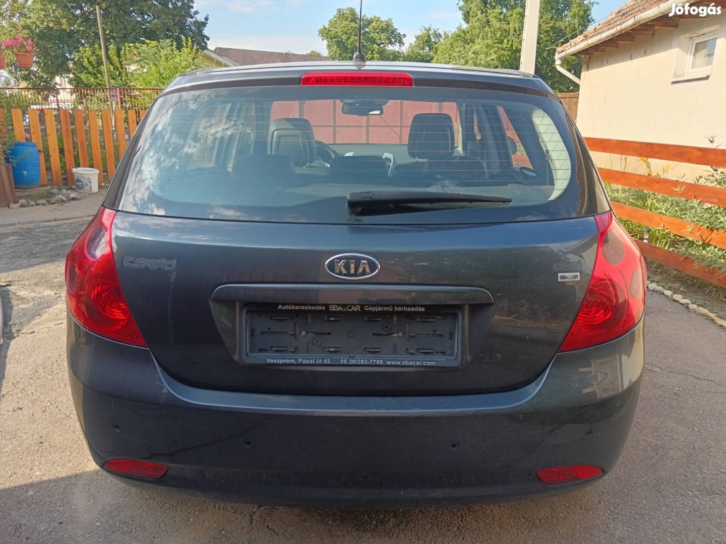 Kia Ceed Cee'd hátsó lökhárító