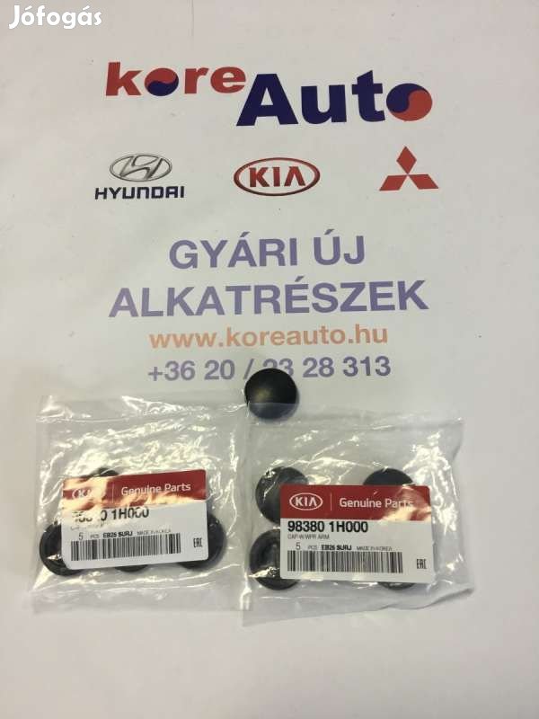 Kia Ceed ED ablaktörlő kar csavar takaró kupak 983801H000