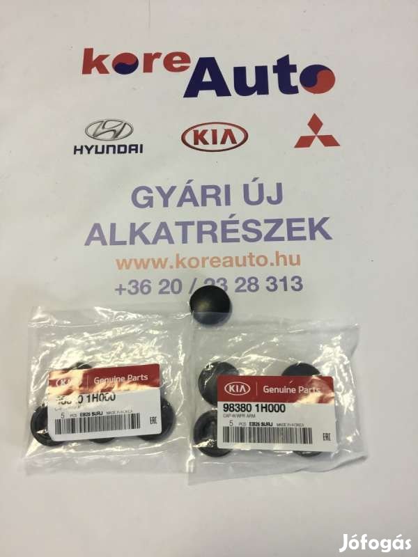 Kia Ceed ED ablaktörlő kar csavar takaró kupak 983801H000