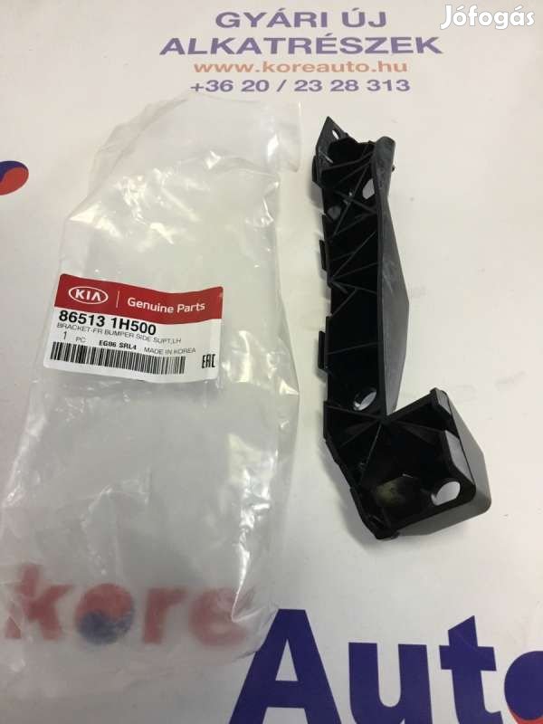 Kia Ceed ED bal első lökhárító tartó 865131H500