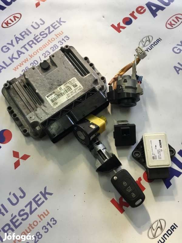 Kia Ceed ED motorvezérlő gyújtáskapcsoló szett ECU 391022A710-BON