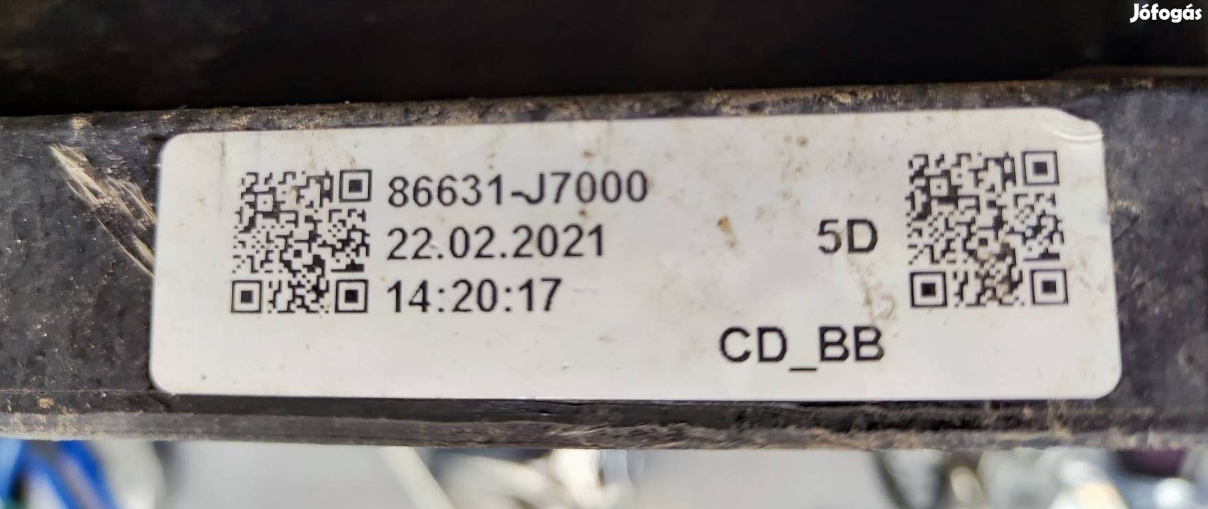Kia Ceed III. CD 5 ajtós hátsó lökhárító merevítő. 86631-J7000