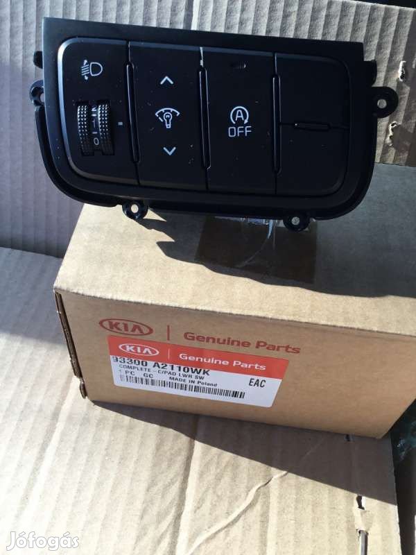 Kia Ceed JD fényerő szabályozó start-stop kapcsoló 93300A2110WK