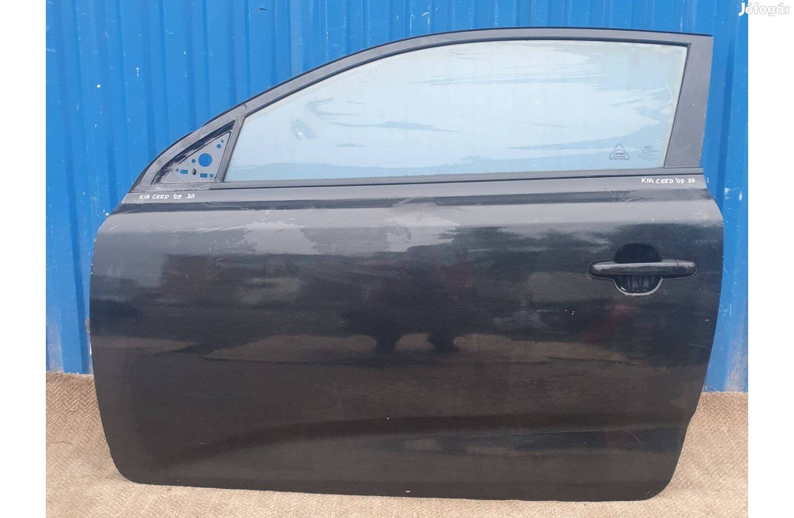 Kia Ceed Pro ceed 2006- bal oldali ajtó 3 ajtós, fekete