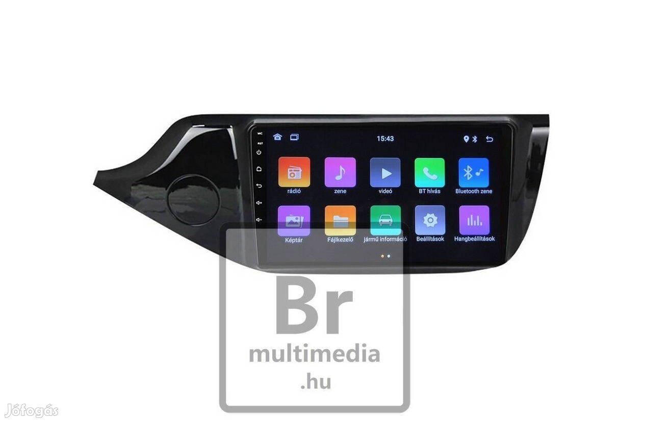 Kia Ceed Rádió Android Kijelző Multimédia Navigáció Fejegység Hifi