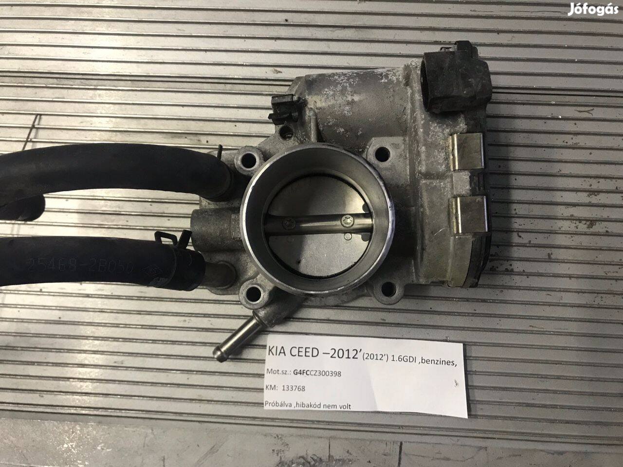 Kia Ceed -12' 1.6GDI fojtószelepház , 133768km, 35100-2B150
