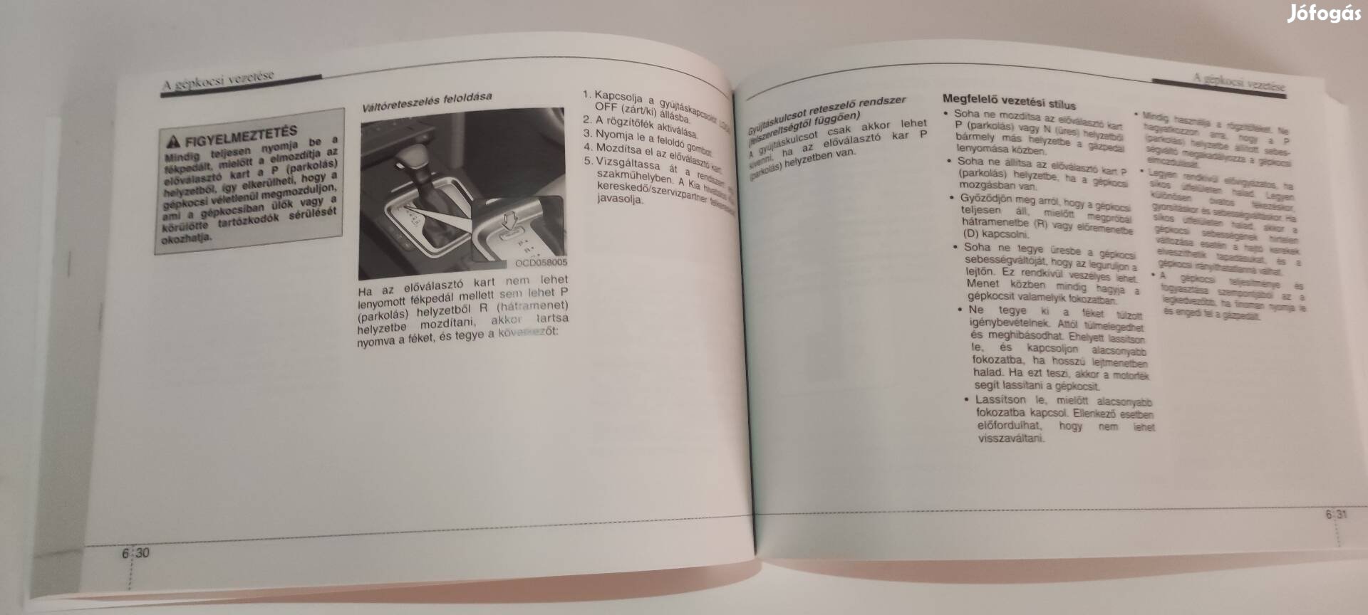 Kia Ceed kezelési kézikönyv, útmutató