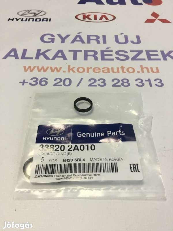 Kia Hyundai CRDI porlasztó tömítő gyűrű 338202A010