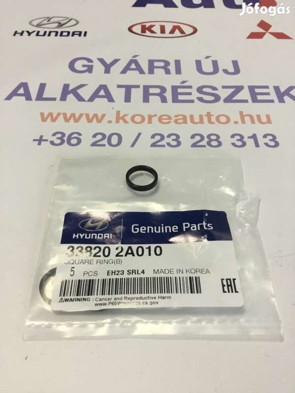 Kia Hyundai CRDI porlasztó tömítő gyűrű 338202A010