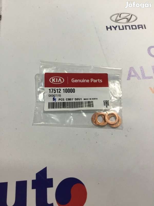 Kia Hyundai CRDI turbó olajcső tömítő gyűrű 1751210000