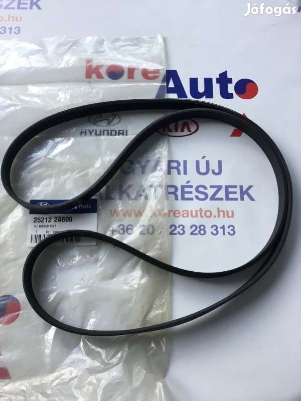 Kia Hyundai GYÁRI hosszbordás szíj 252122A600