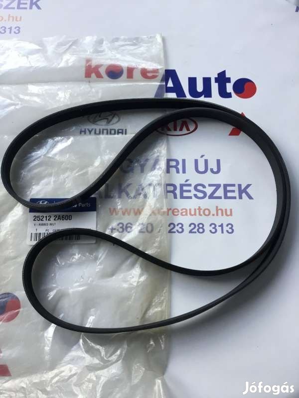 Kia Hyundai GYÁRI hosszbordás szíj 252122A600