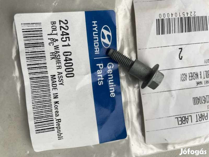 Kia Hyundai csavar vezérlés fedél 2245104000