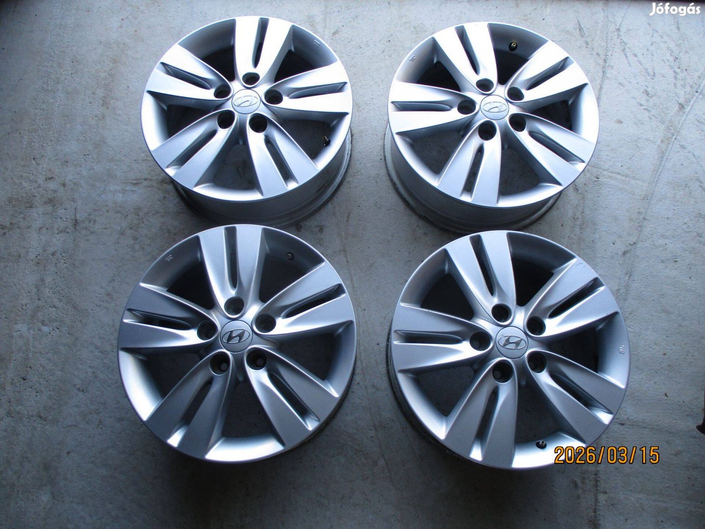 Kia-Hyundai gyári 16-colos alufelni