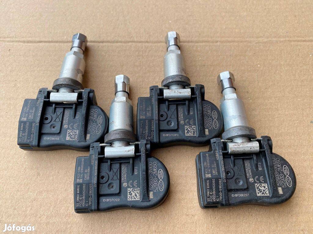 Kia Hyundai gyári Tpms kerék nyomás érzékelő szenzor felni gumi